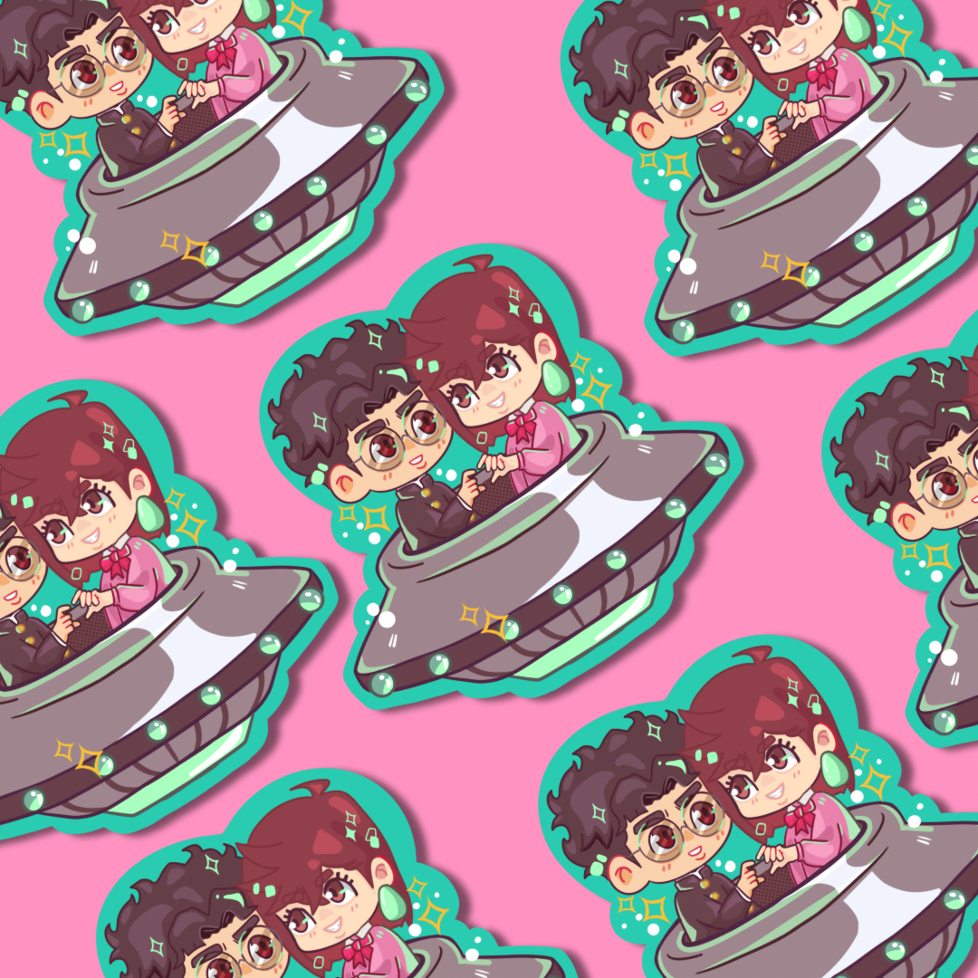 Dandadan UFO Sticker