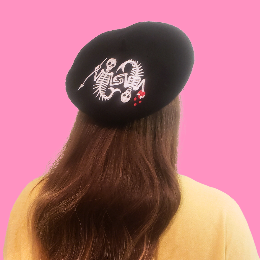 "Our Flag Means Death" Mermaid Flag Beret