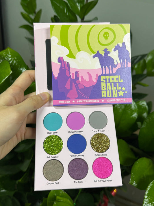 "Steel Ball Run" Eyeshadow Palette