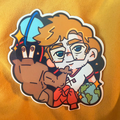 Grace and Rocky Sticker