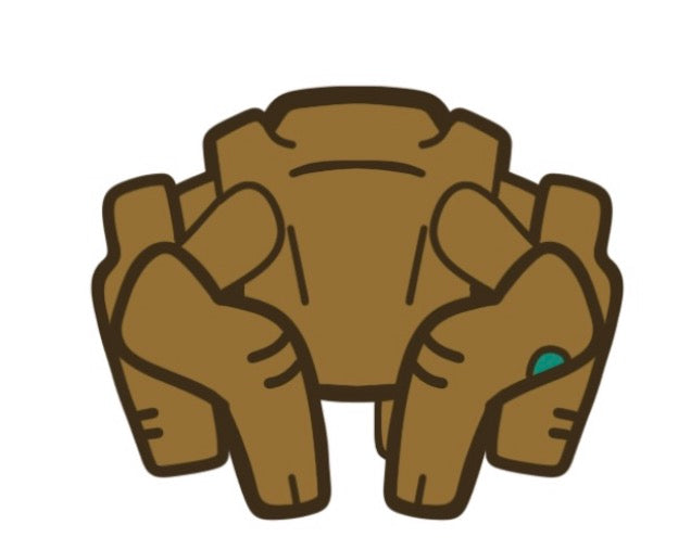 Rocky mini charm