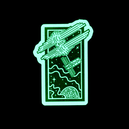 Glow-In-The-Dark PHM Ships Sticker