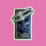 Glow-In-The-Dark PHM Ships Sticker