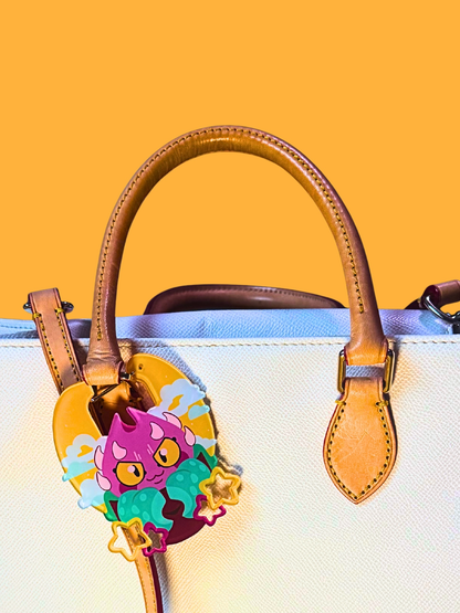 "Stray Cat" Acrylic Carabiner