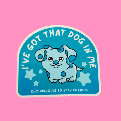 "Emotional Support Dog" Stickers