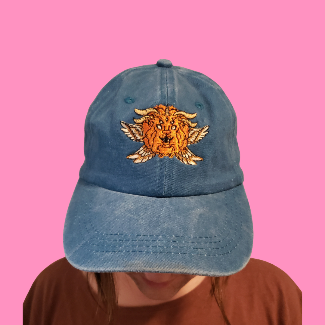 "Winged Lion" Embroidered Dad Hat