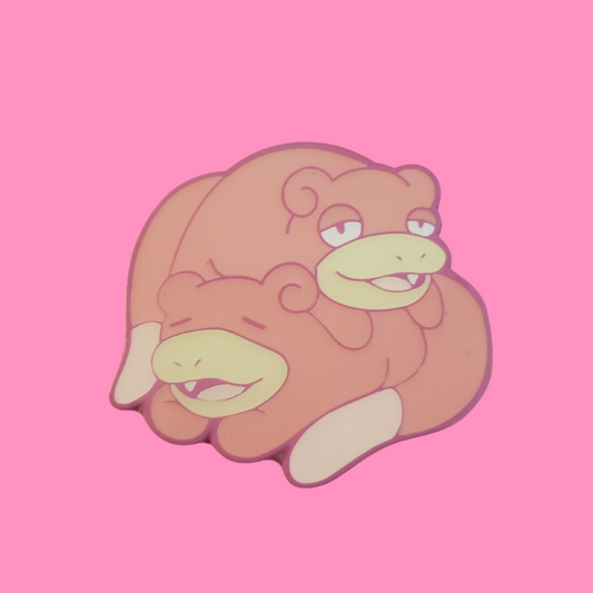 "Snuggling Slowpokes" Enamel Pin