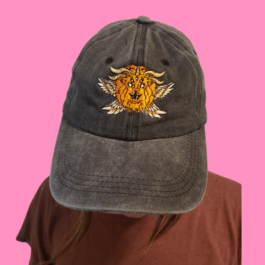 "Winged Lion" Embroidered Dad Hat