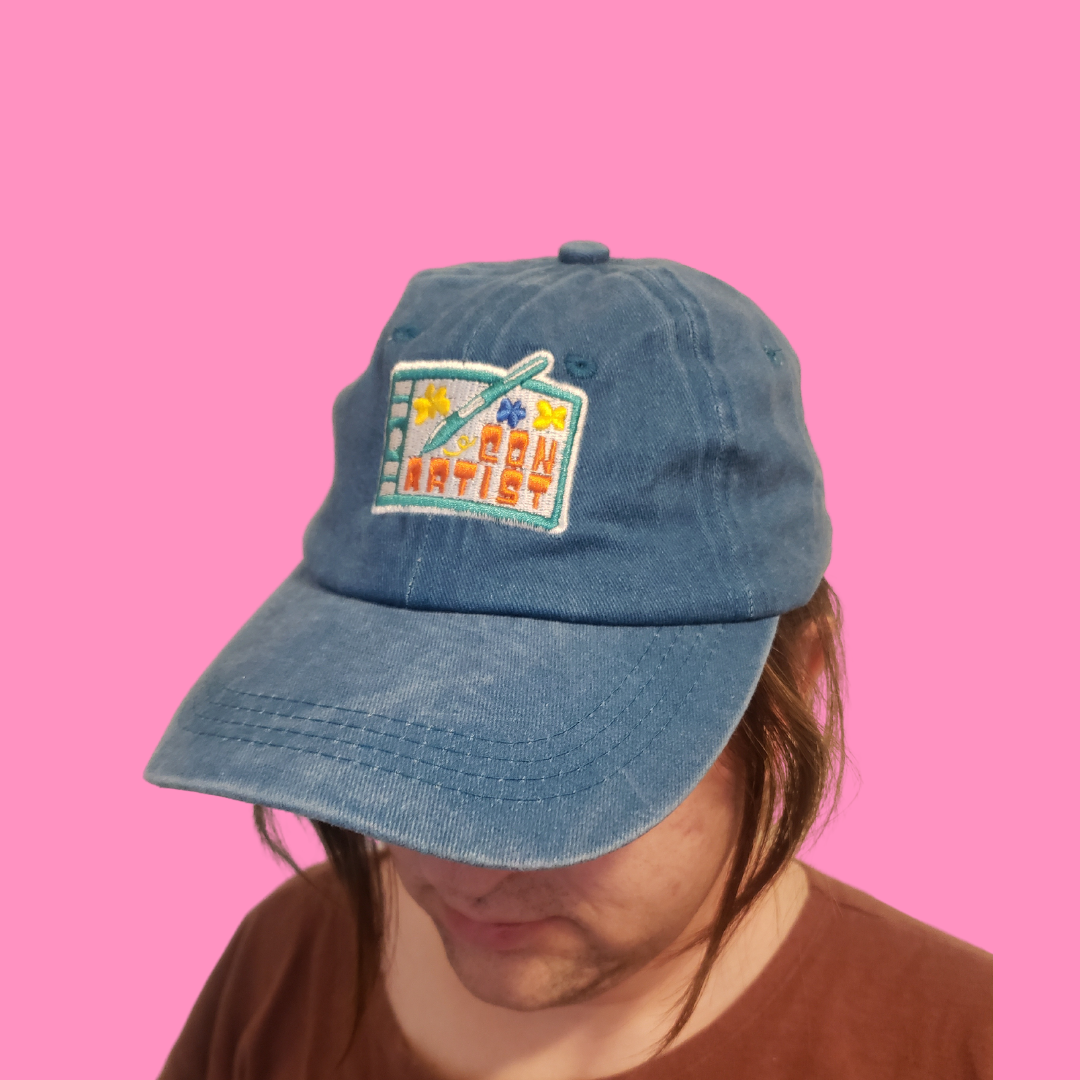 "Con Artist" Embroidered Dad Hat