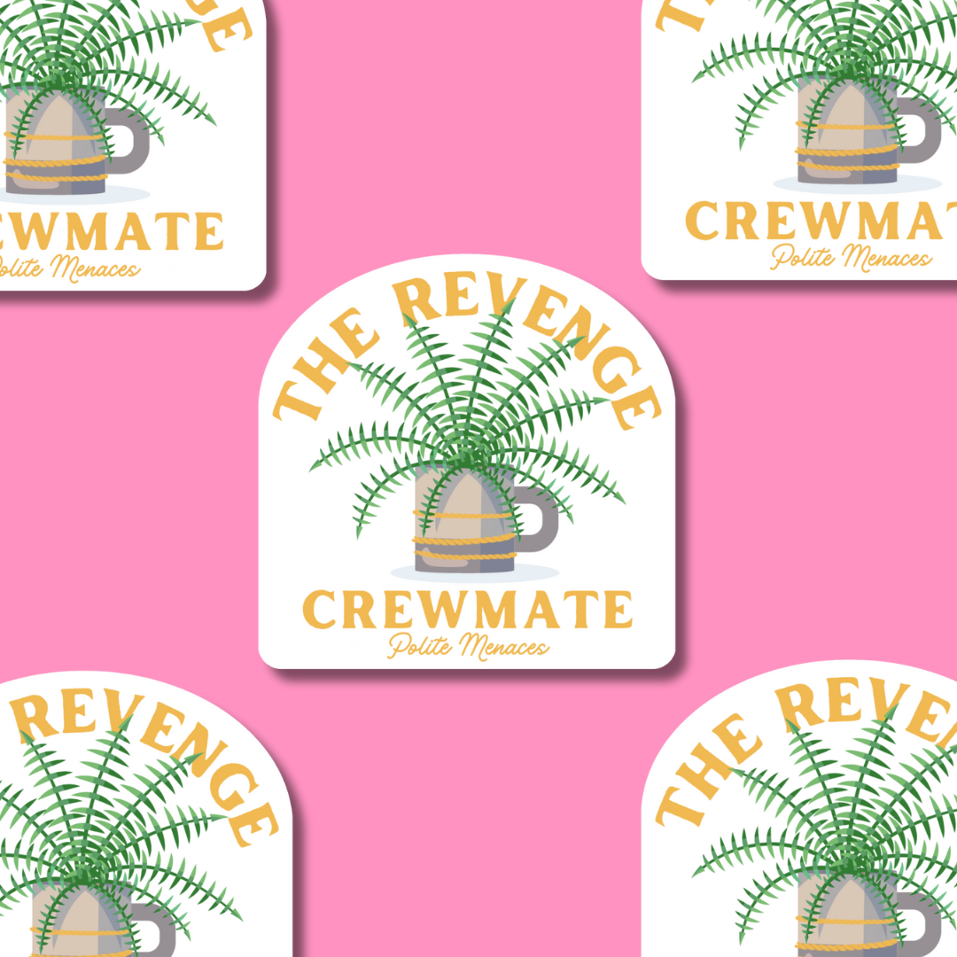 "The Revenge Crew" Sticker