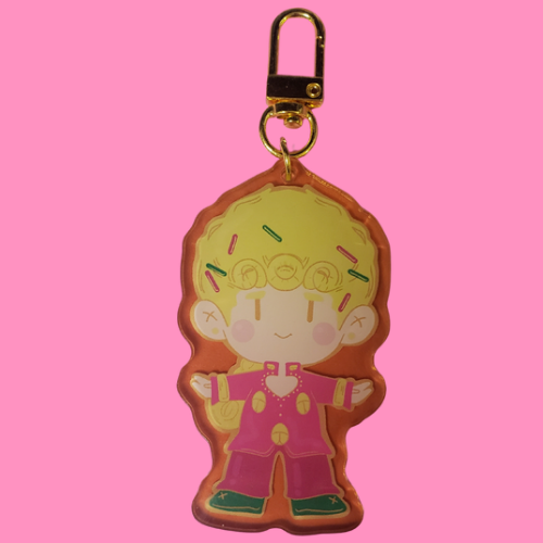 JJBA Acrylic "Cookie" Charms