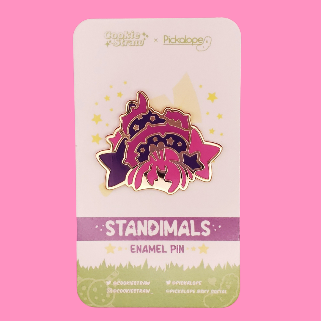 "Standimal" Enamel Pins