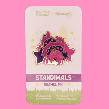 "Standimal" Enamel Pins