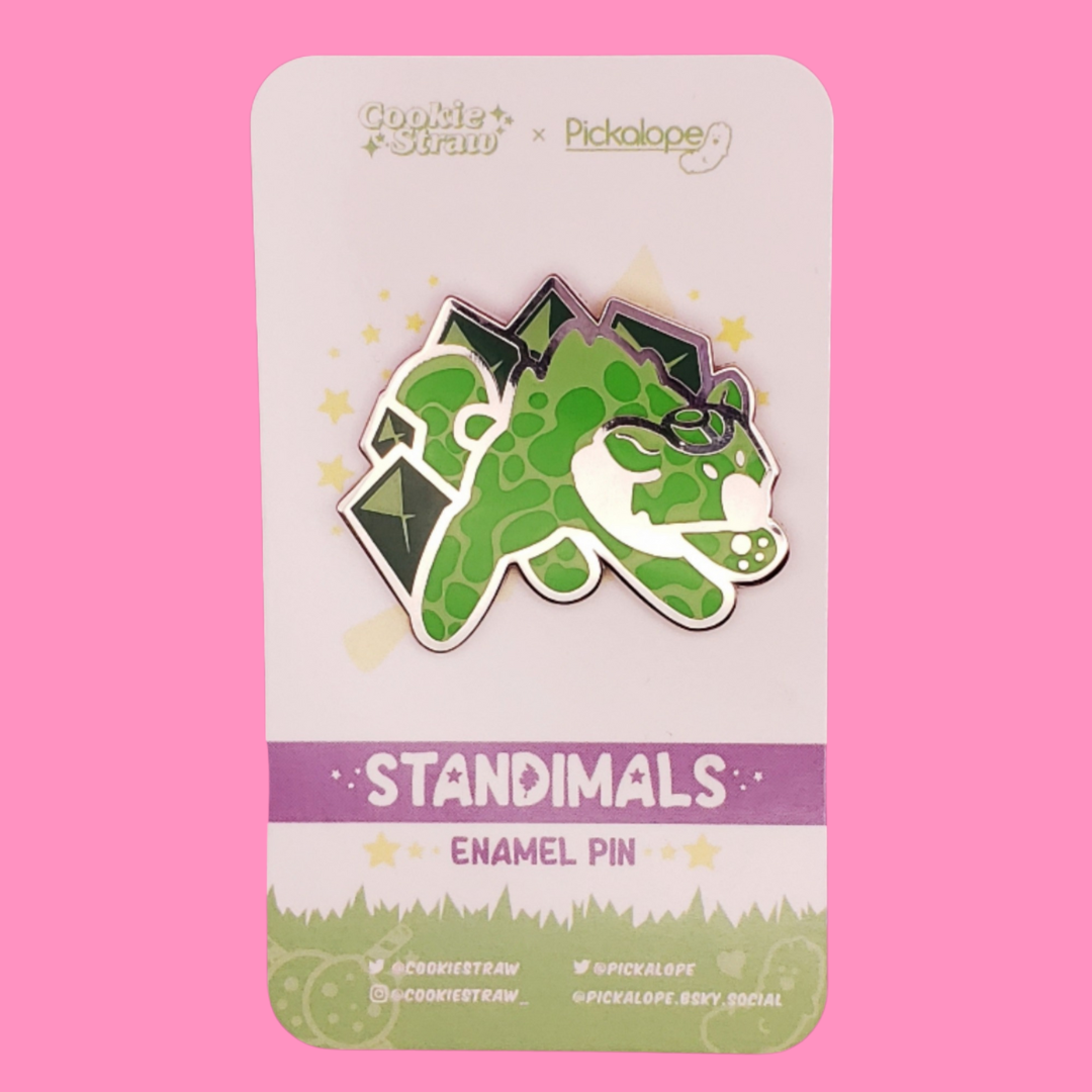 "Standimal" Enamel Pins