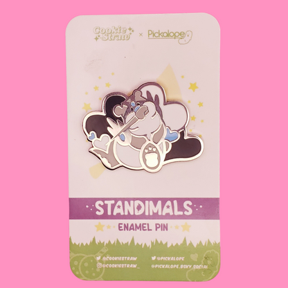 "Standimal" Enamel Pins