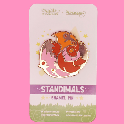 "Standimal" Enamel Pins